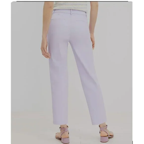 💜✨ Ann Taylor LOFT Riviera Slim Pants in Doubleweave (NEW WITH TAG)✨💜 - Picture 2 of 3